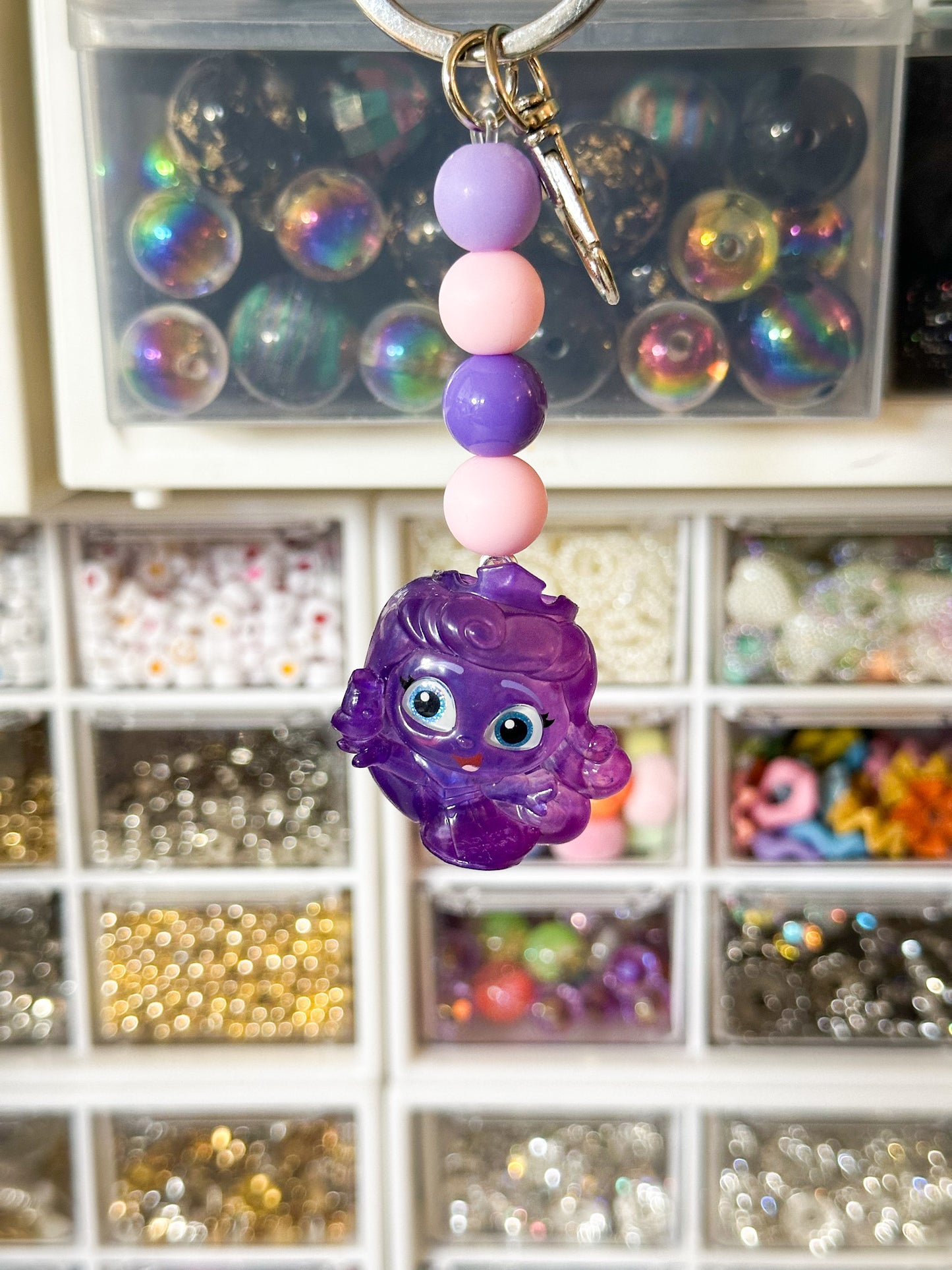 Technicolor Aurora Keychain
