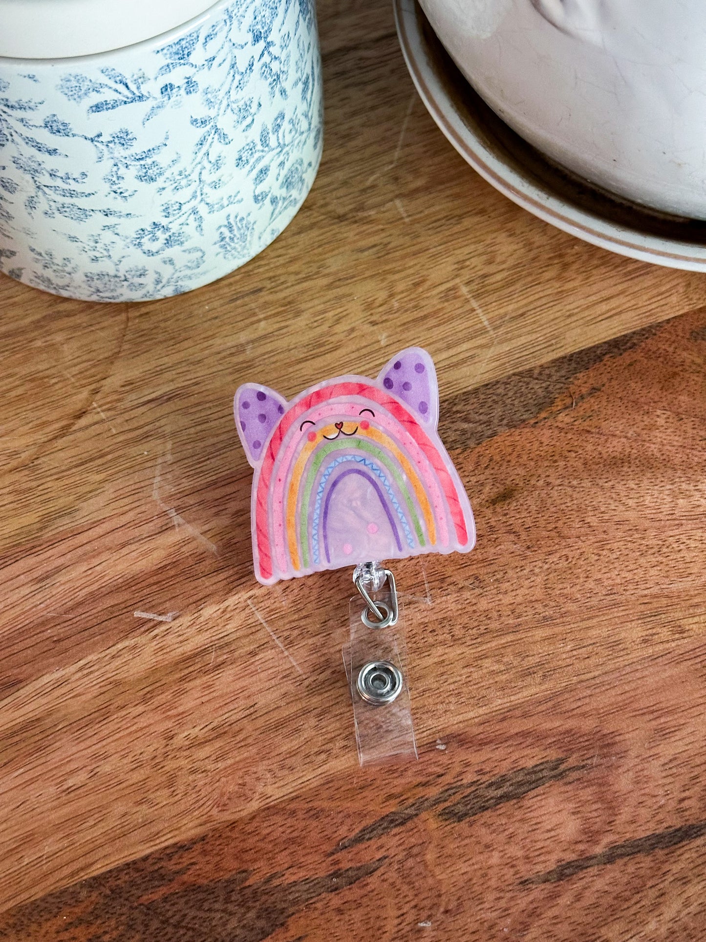 Rainbow Badge Reel