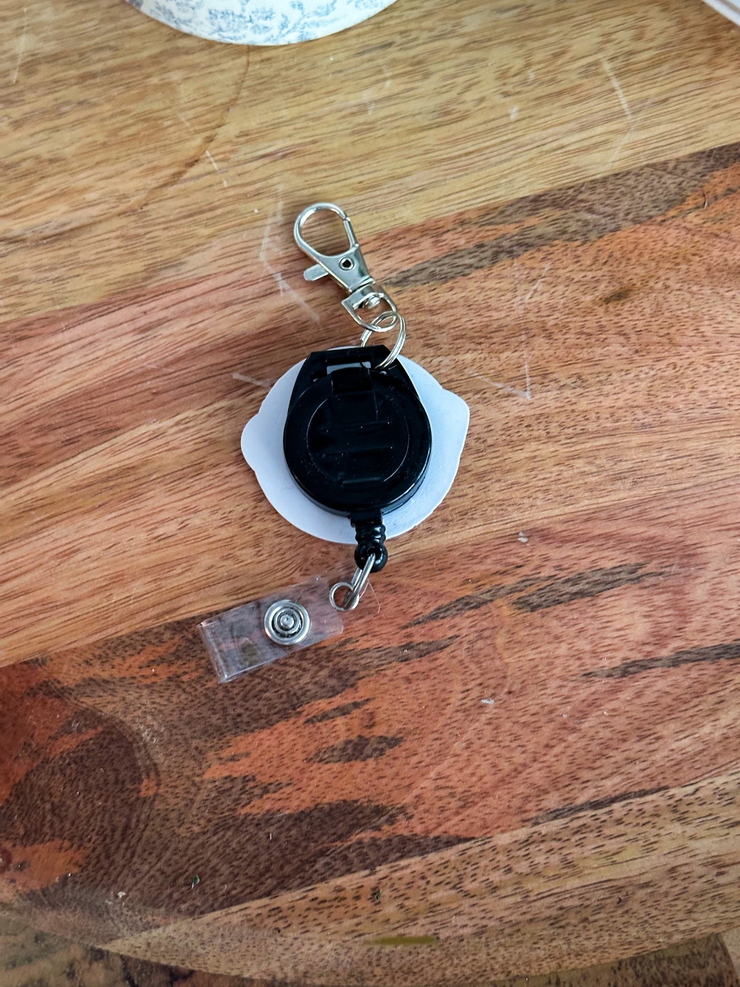 CRNA Keychain Badge Reel