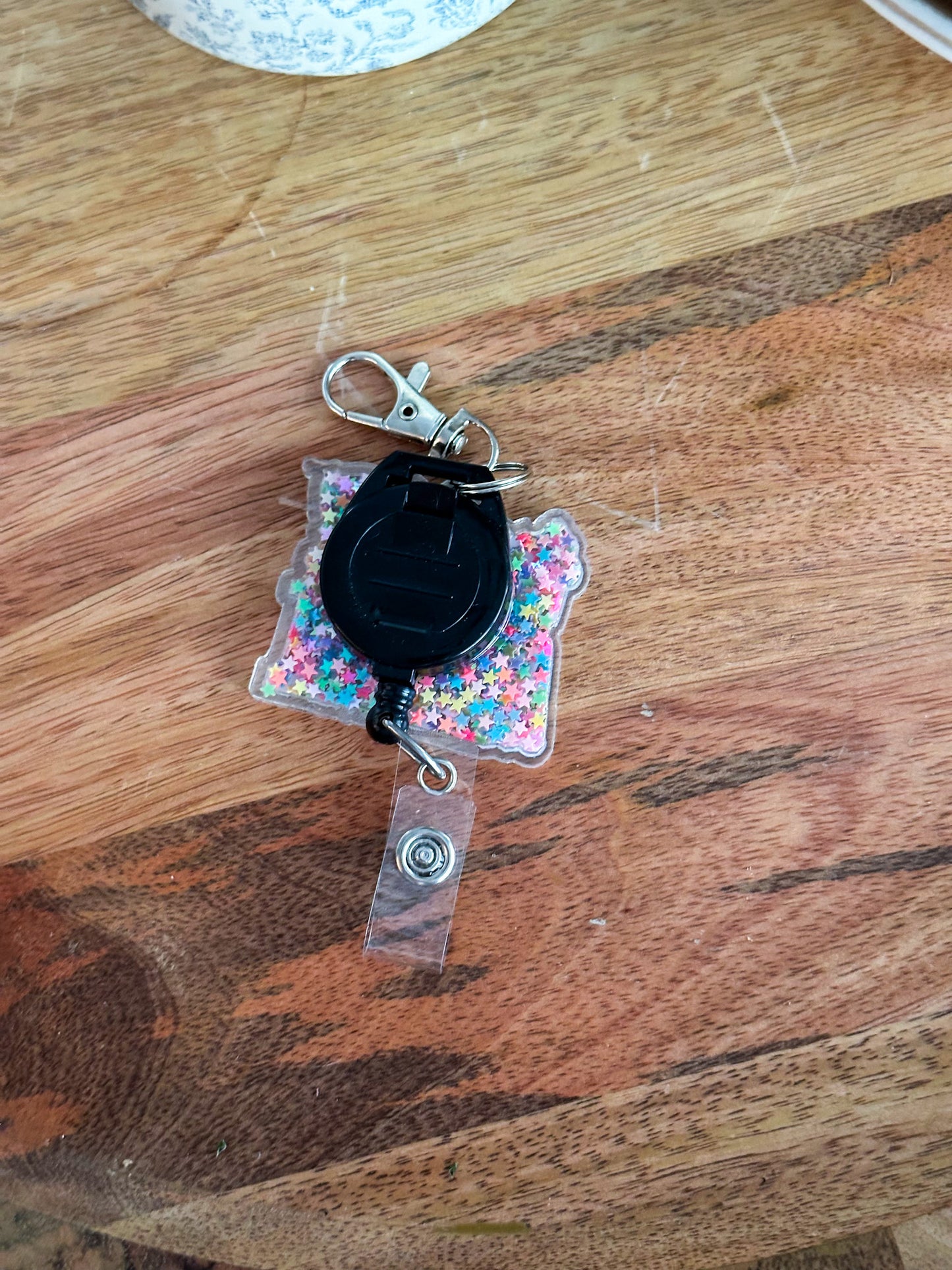 Medical Assistant Keychain Badge Reel