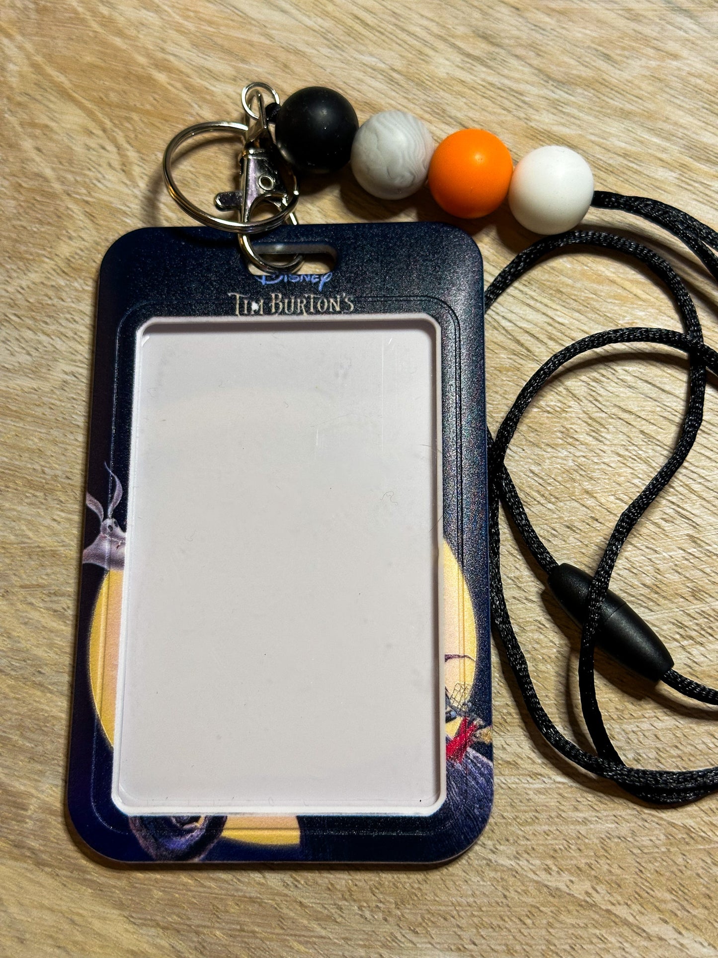 Nightmare Before Christmas Badge Holder