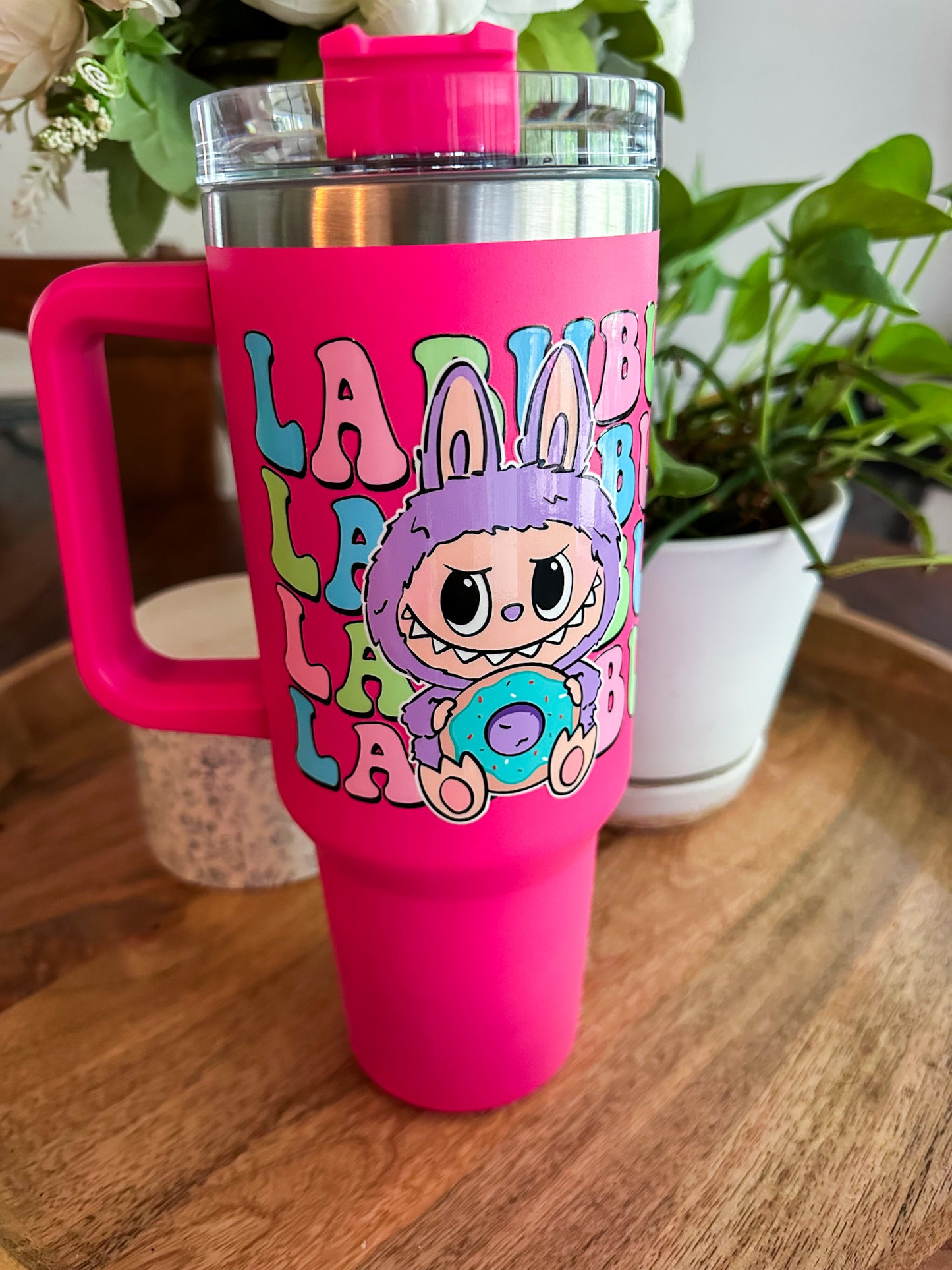 Pink Labubu