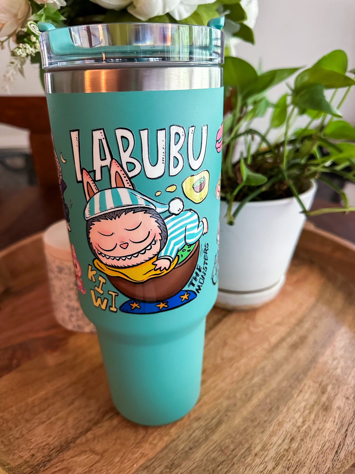 Teal Labubu