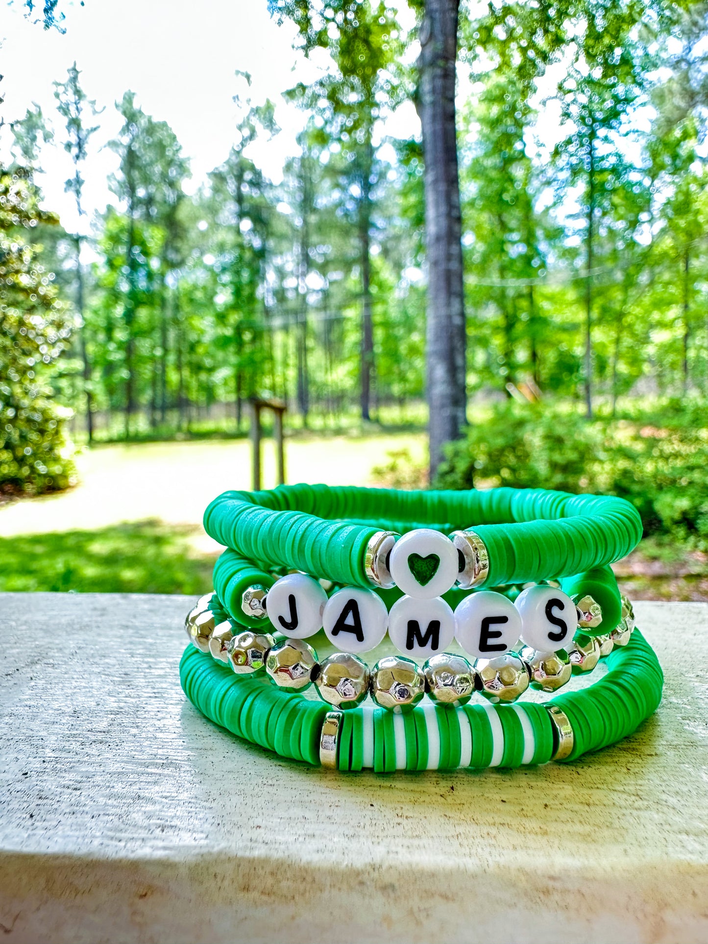 Scoliosis Awareness Bracelet Set