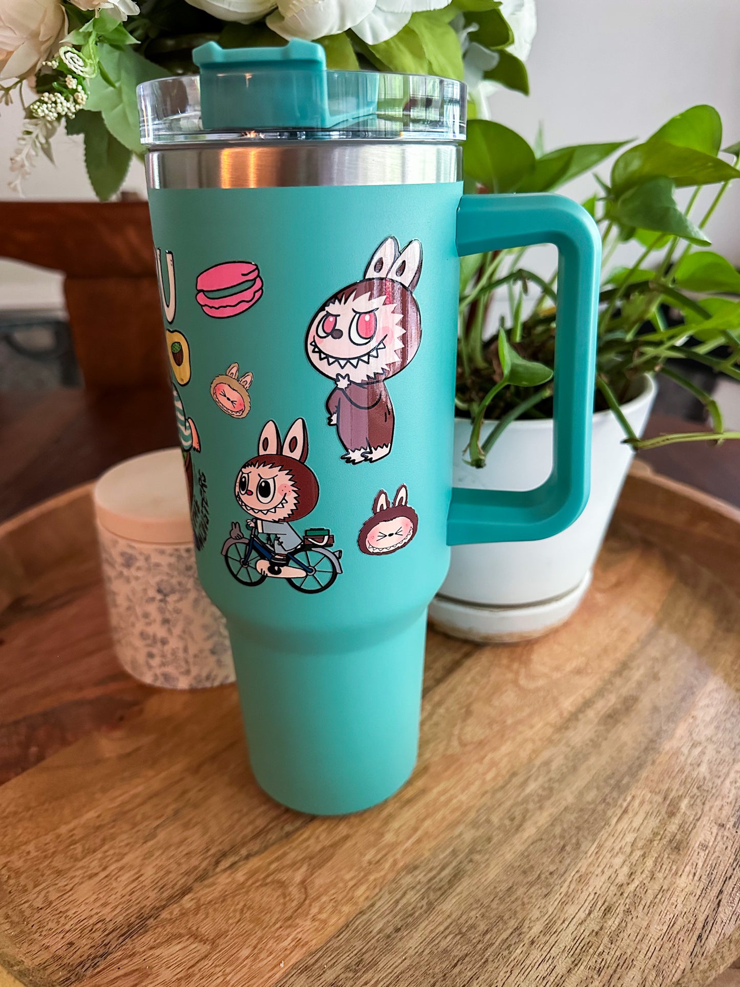 Teal Labubu