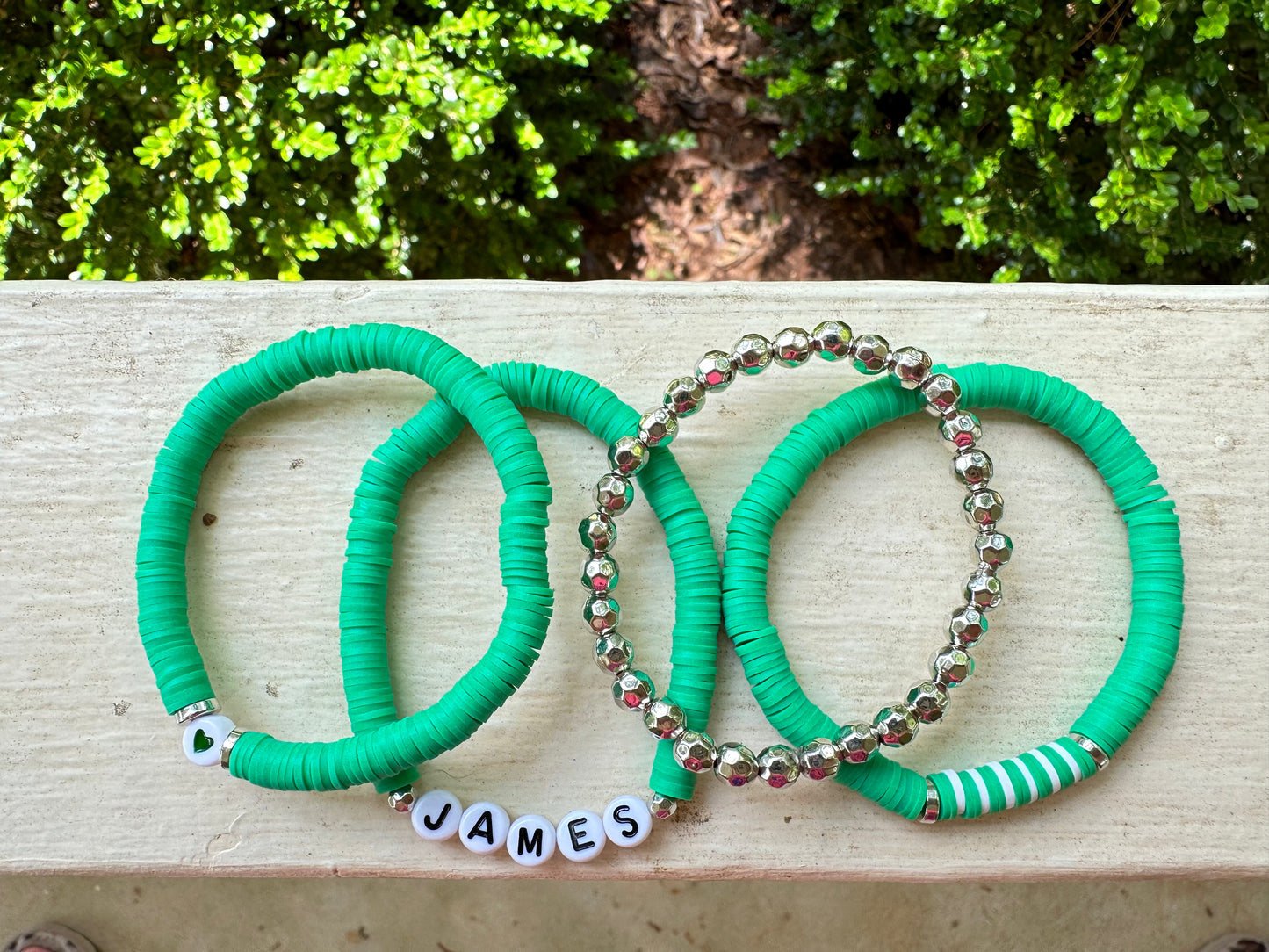 Scoliosis Awareness Bracelet Set