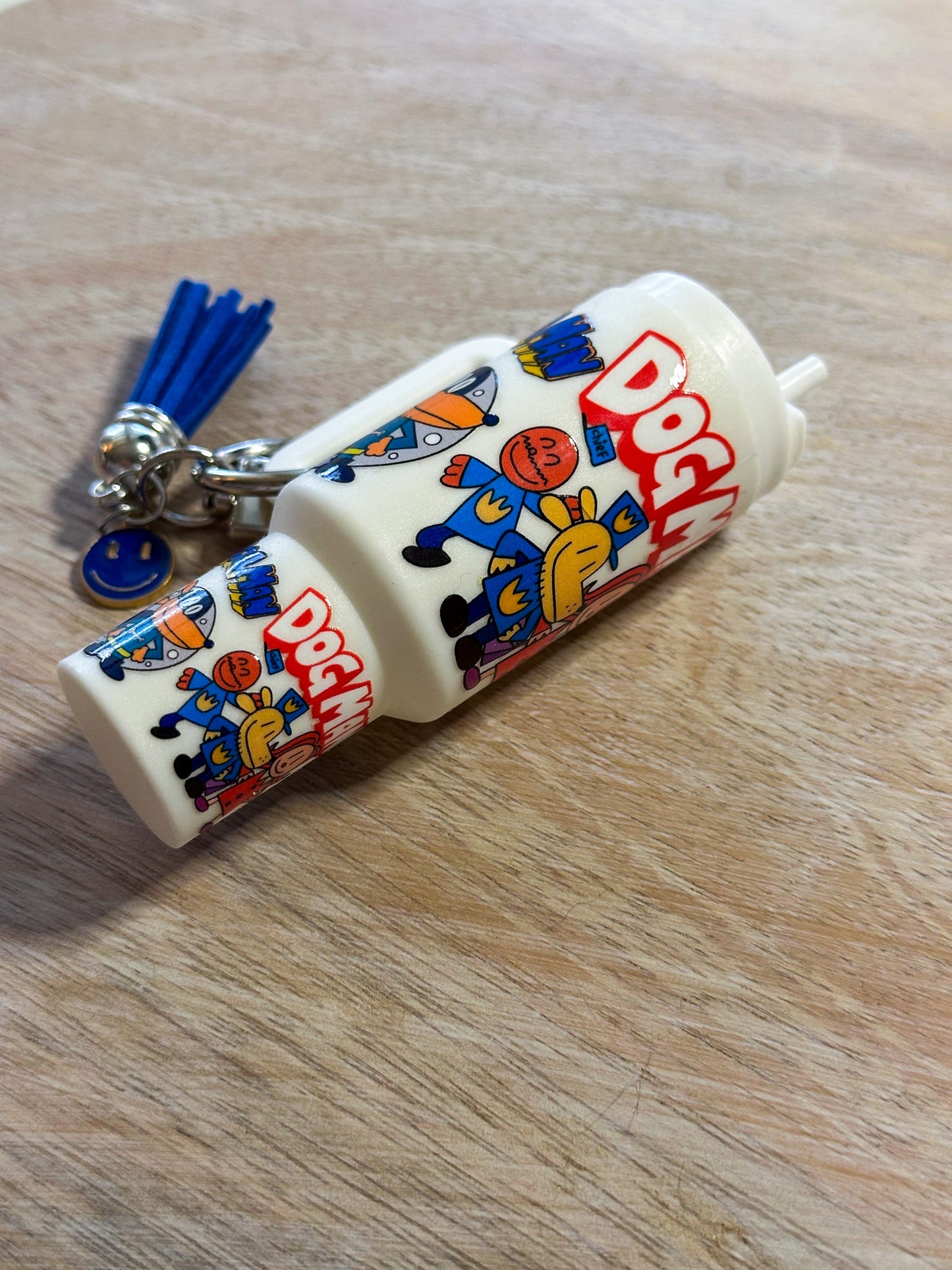 Dogman Tumbler Keychain