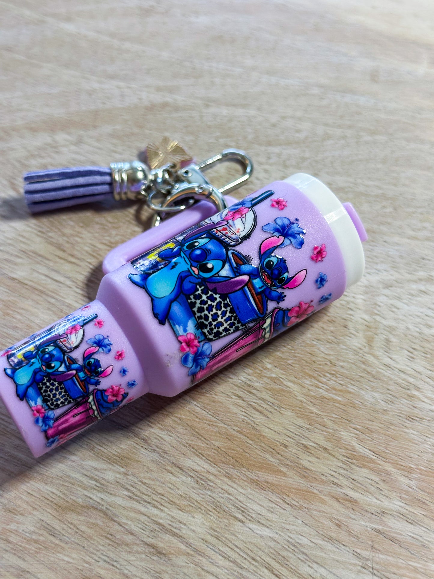 Coffee Stitch Tumbler Keychain