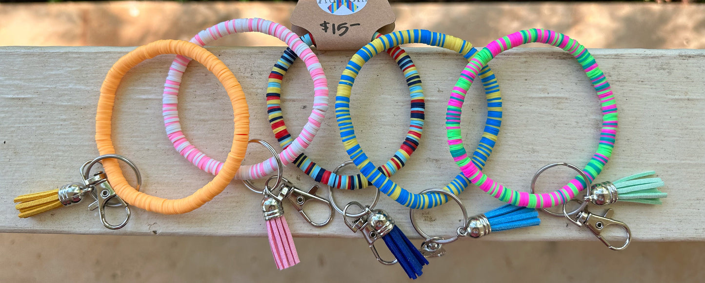 Awareness Bracelet Key Chains