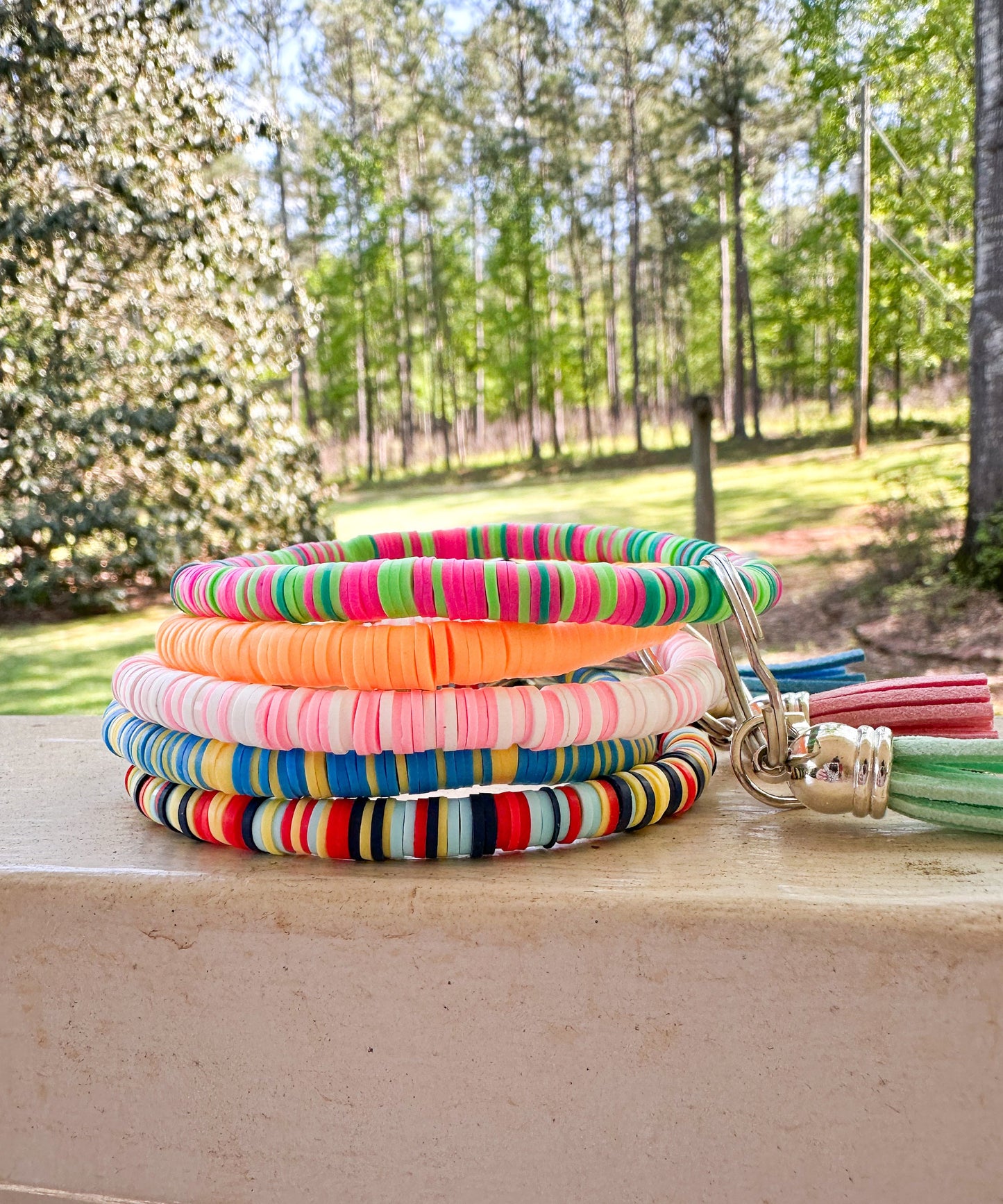 Awareness Bracelet Key Chains