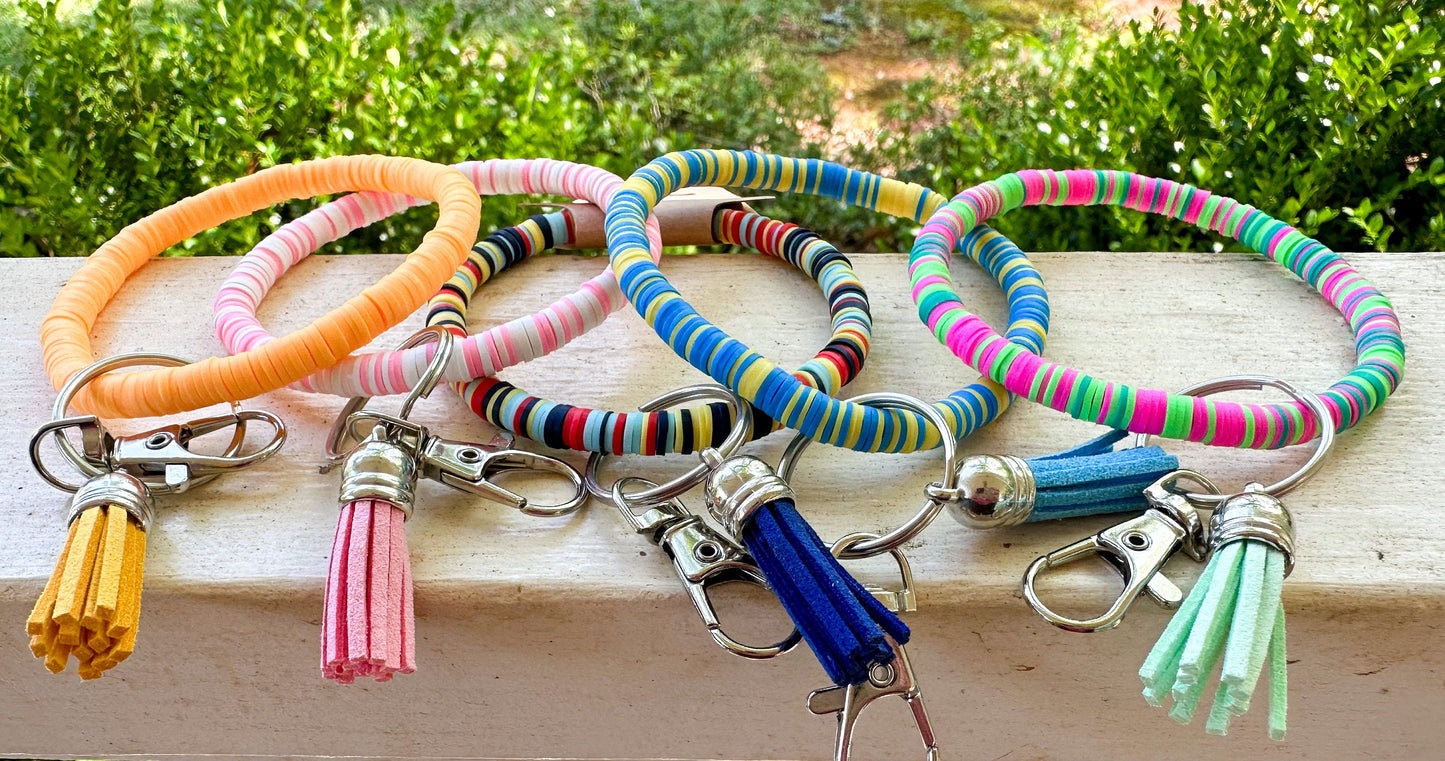 Awareness Bracelet Key Chains