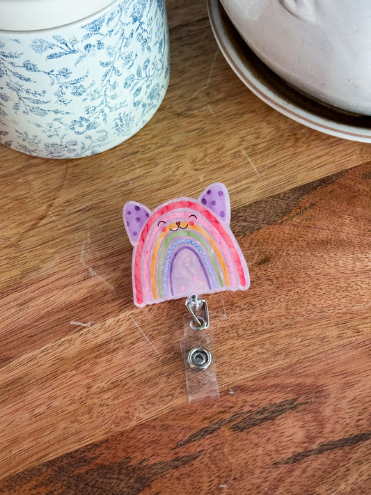 Rainbow Badge Reel