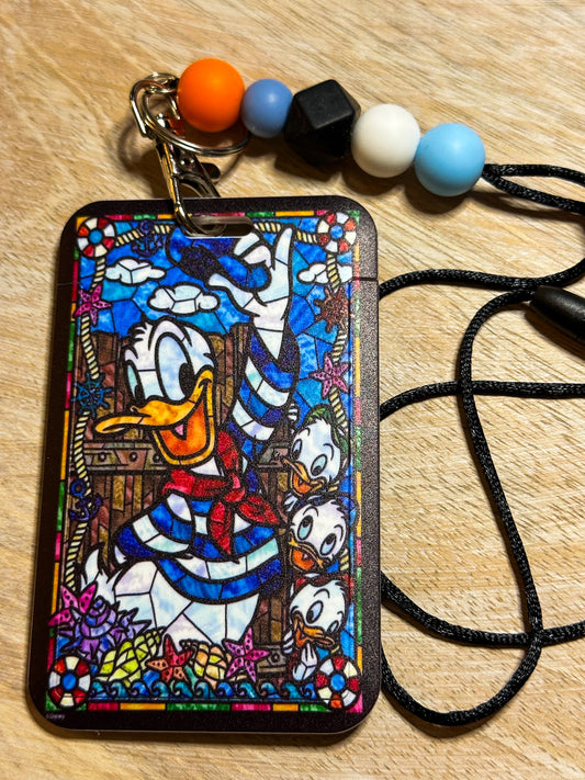 Donald Badge Holder