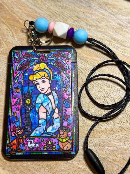 Cinderella Badge Holder