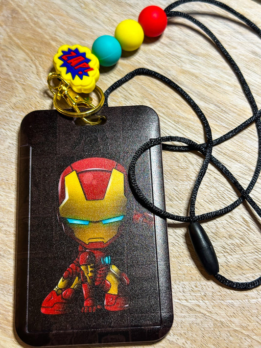 Ironman Gold Badge Holder