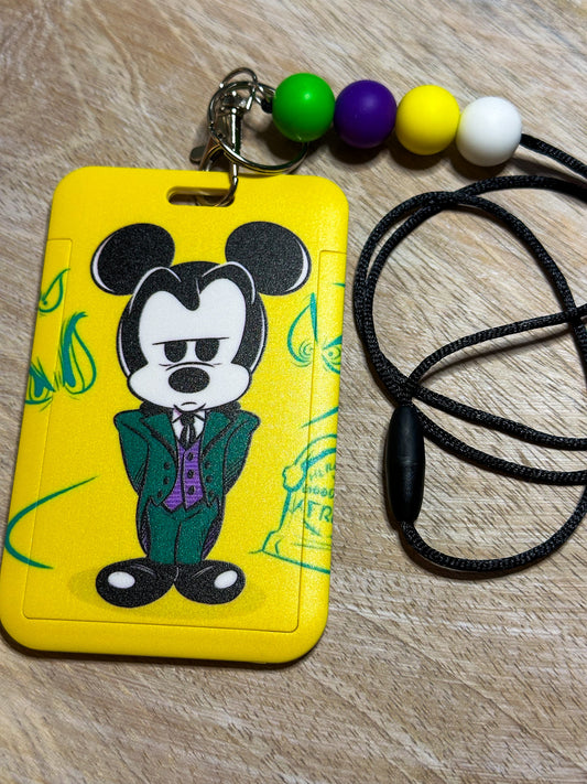 Butler Mickey Badge Holder