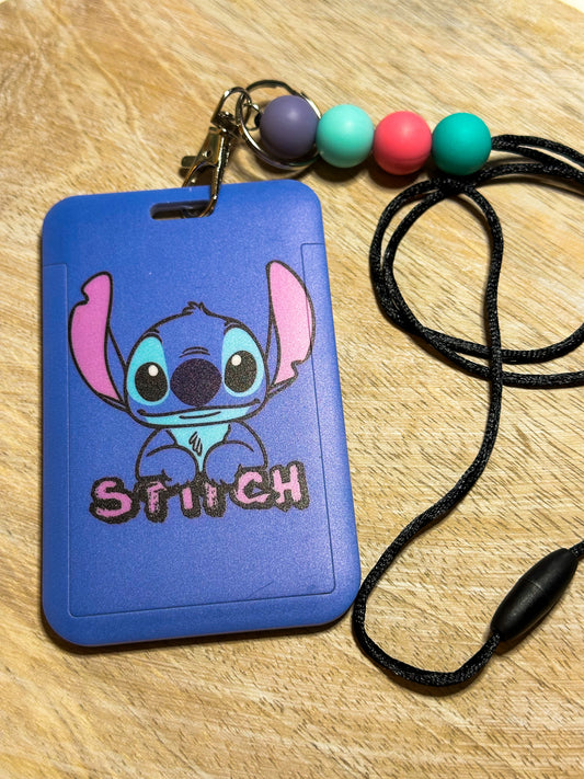 Stitch Badge Holder