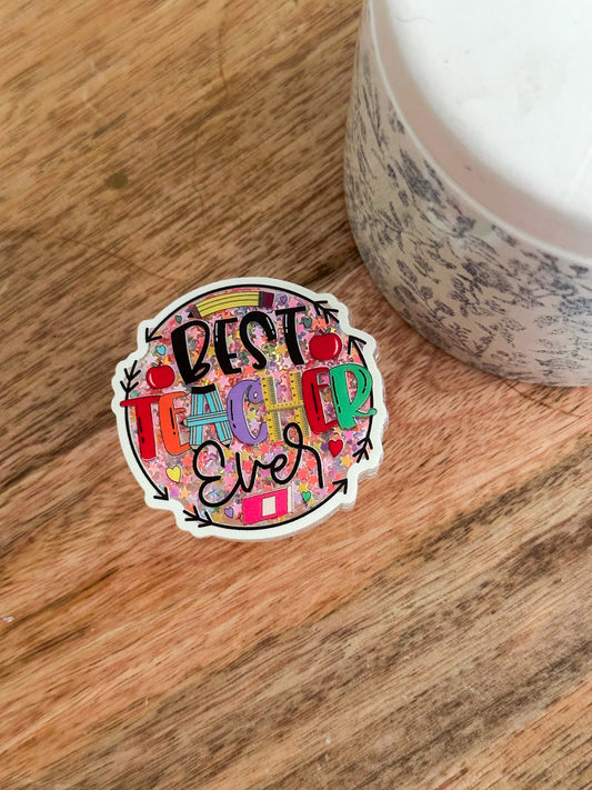 Best Teacher Ever Pop Socket
