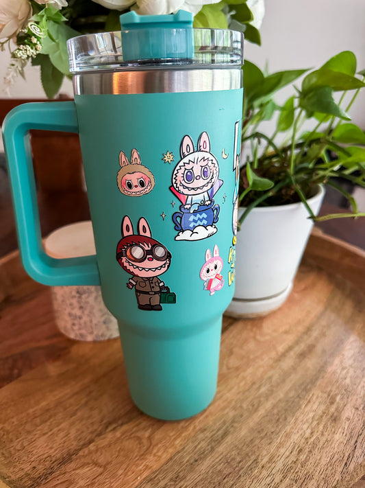 Teal Labubu