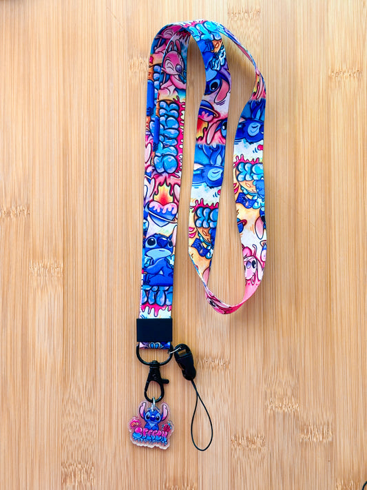 Grafitti Stitch Lanyard