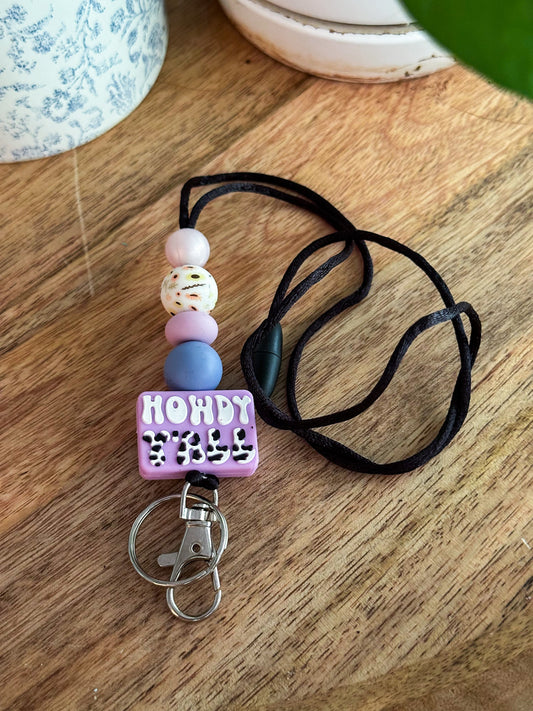 Howdy Ya'll Lanyard