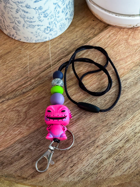 Pink Oogie Lanyard