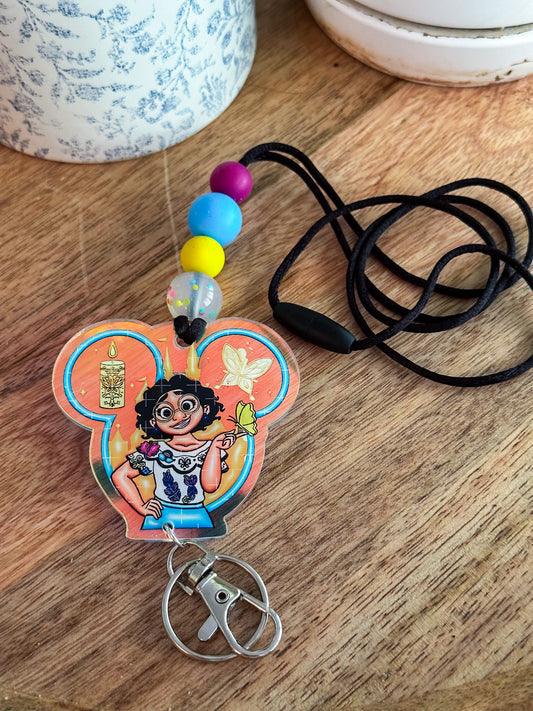 Mirabelle Acrylic Lanyard