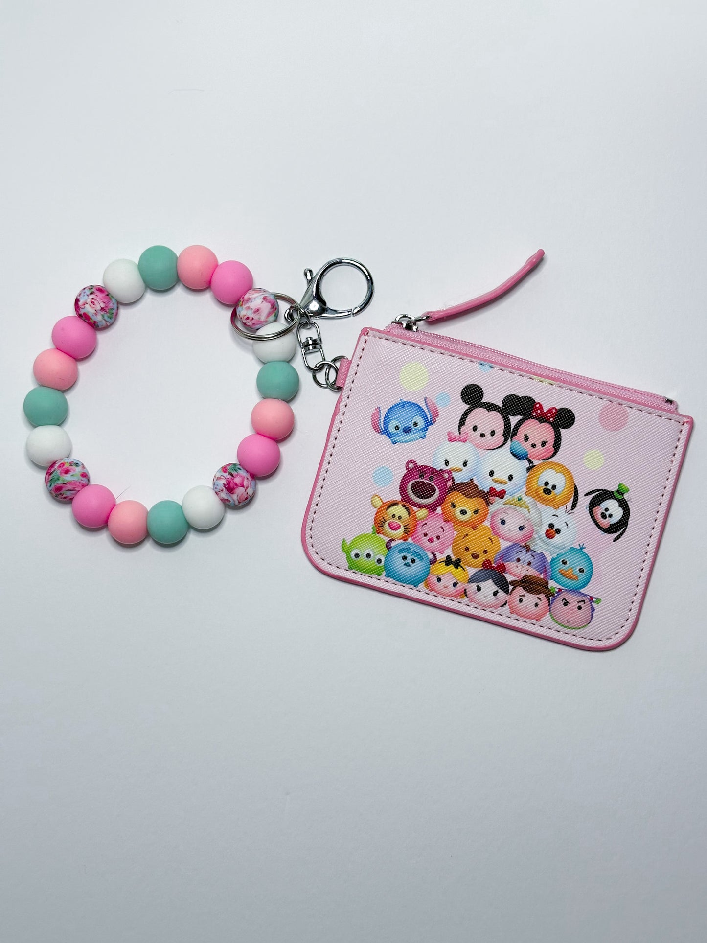 The Pinks Tsum Tsum Wallet Wristlet