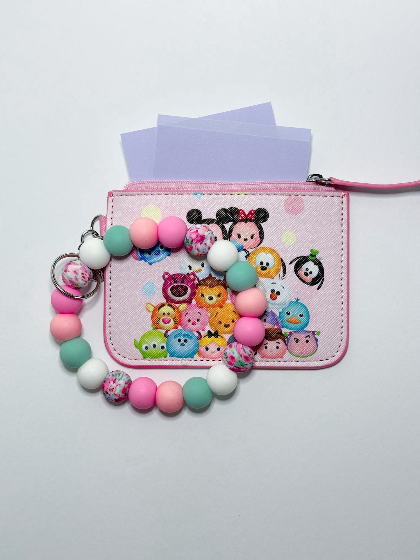 The Pinks Tsum Tsum Wallet Wristlet