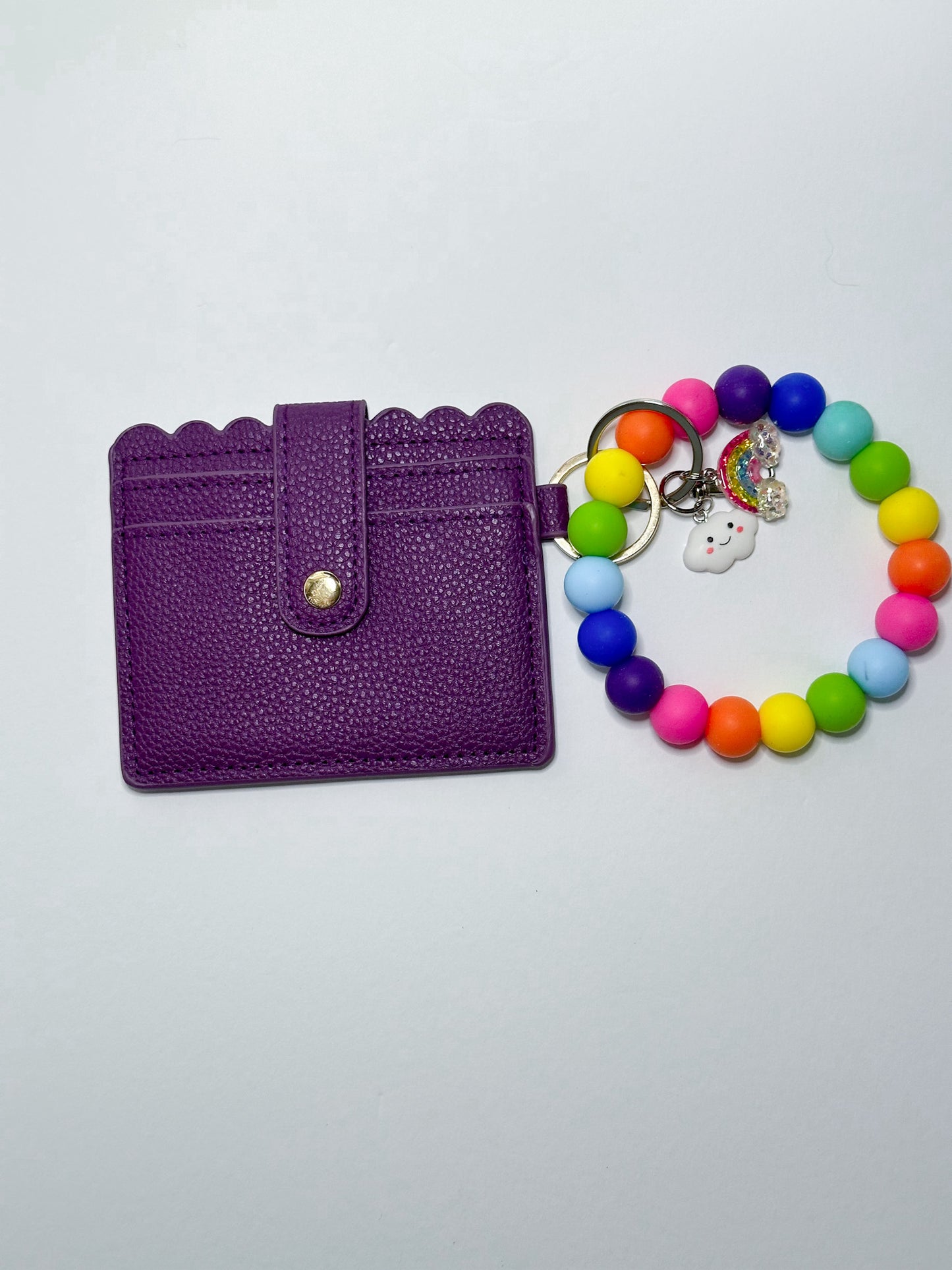 Rainbow Wristlet Wallet