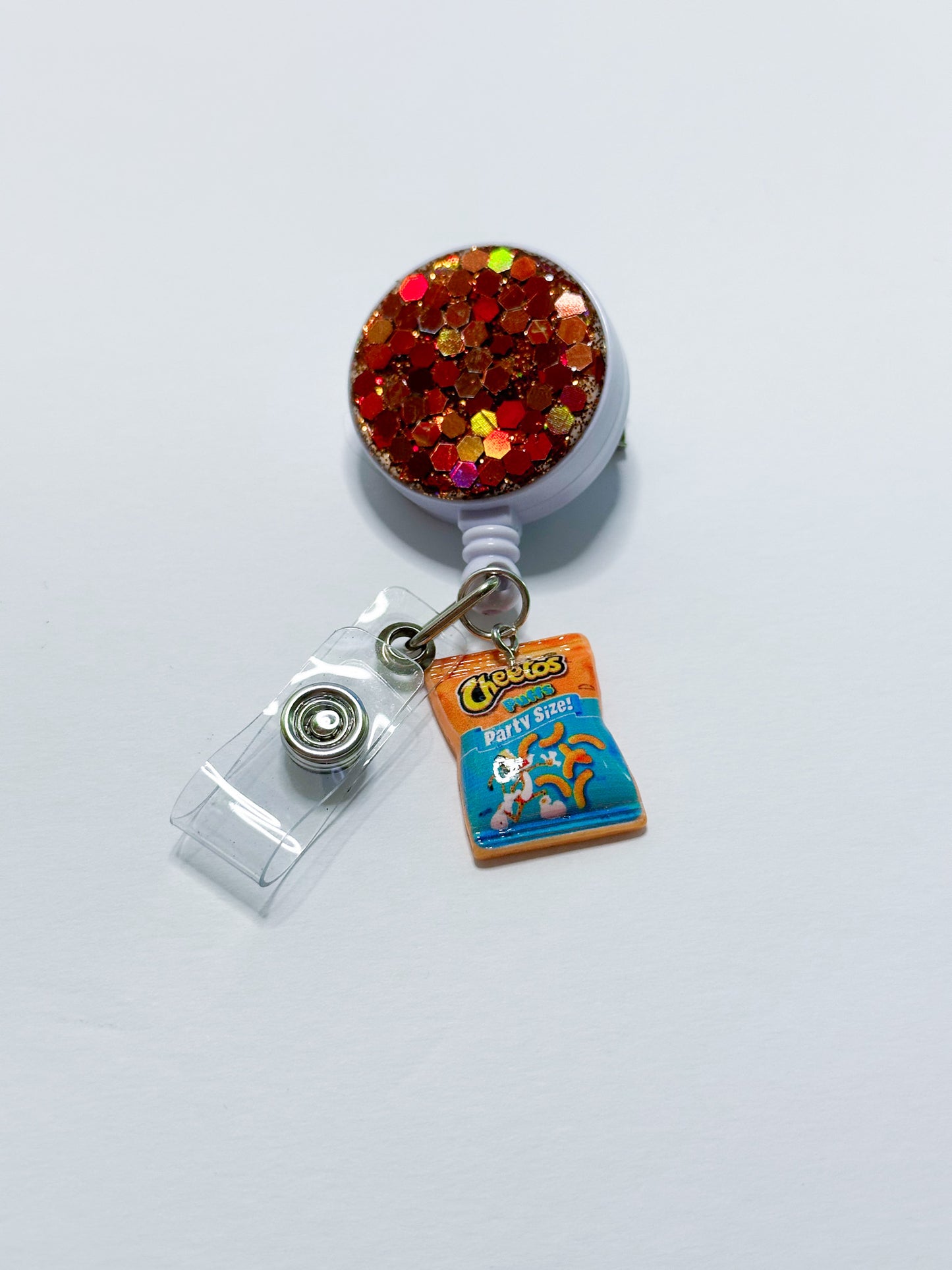 Cheetos Badge Reel