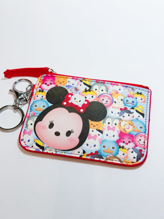 Minnie Tsum Keychain Wallet