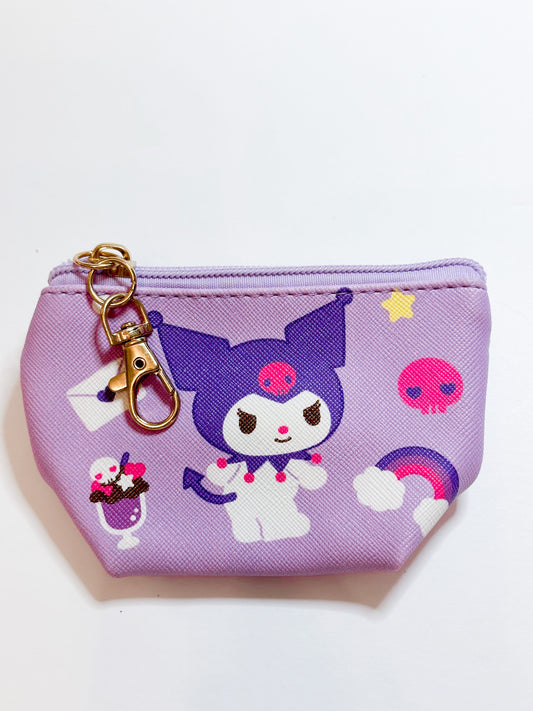 Kuromi Keychain Coin Bag