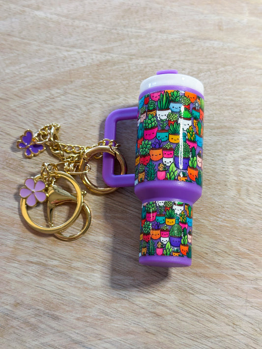 Cactus Tumbler Keychain