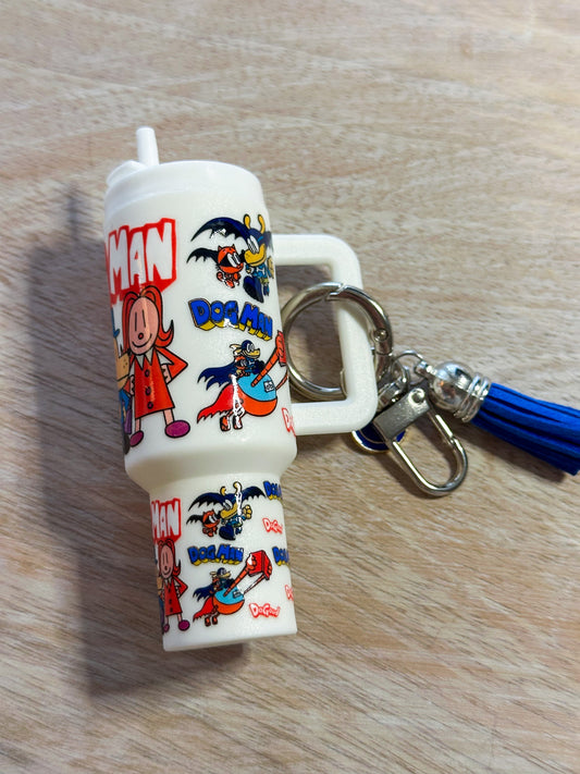 Dogman Tumbler Keychain