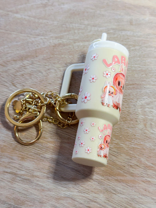 Labubu Tumbler Keychain