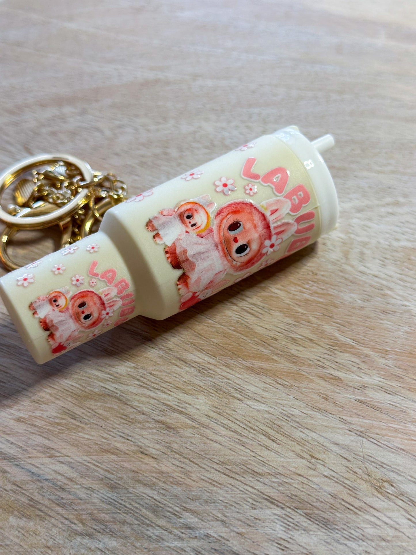 Labubu Tumbler Keychain