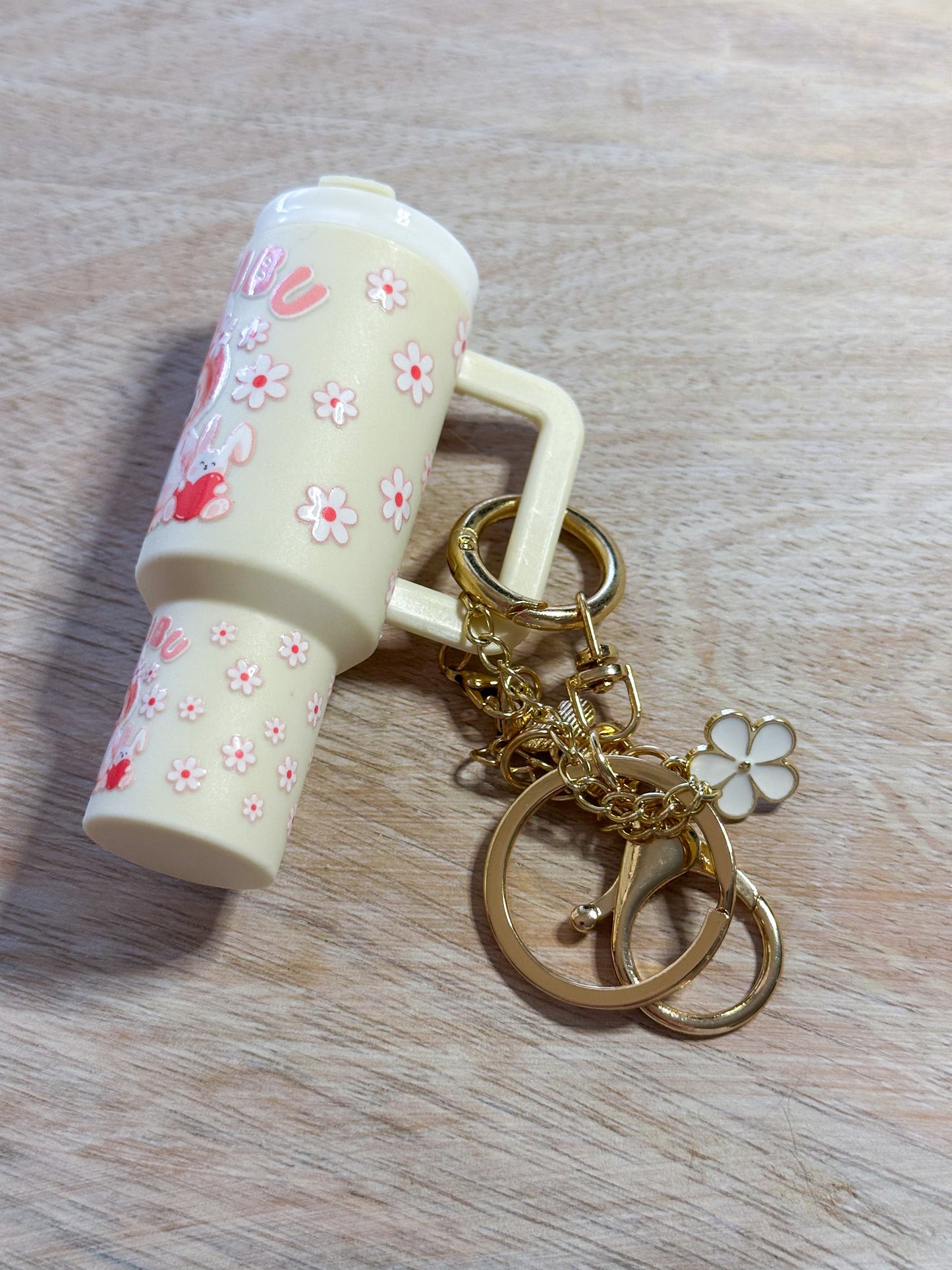 Labubu Tumbler Keychain