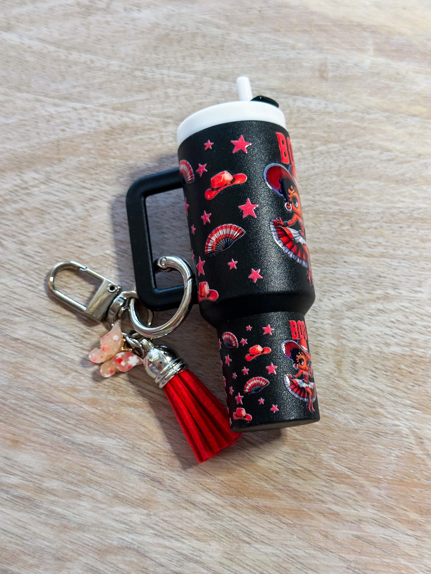 Betty Boop Tumbler Keychain