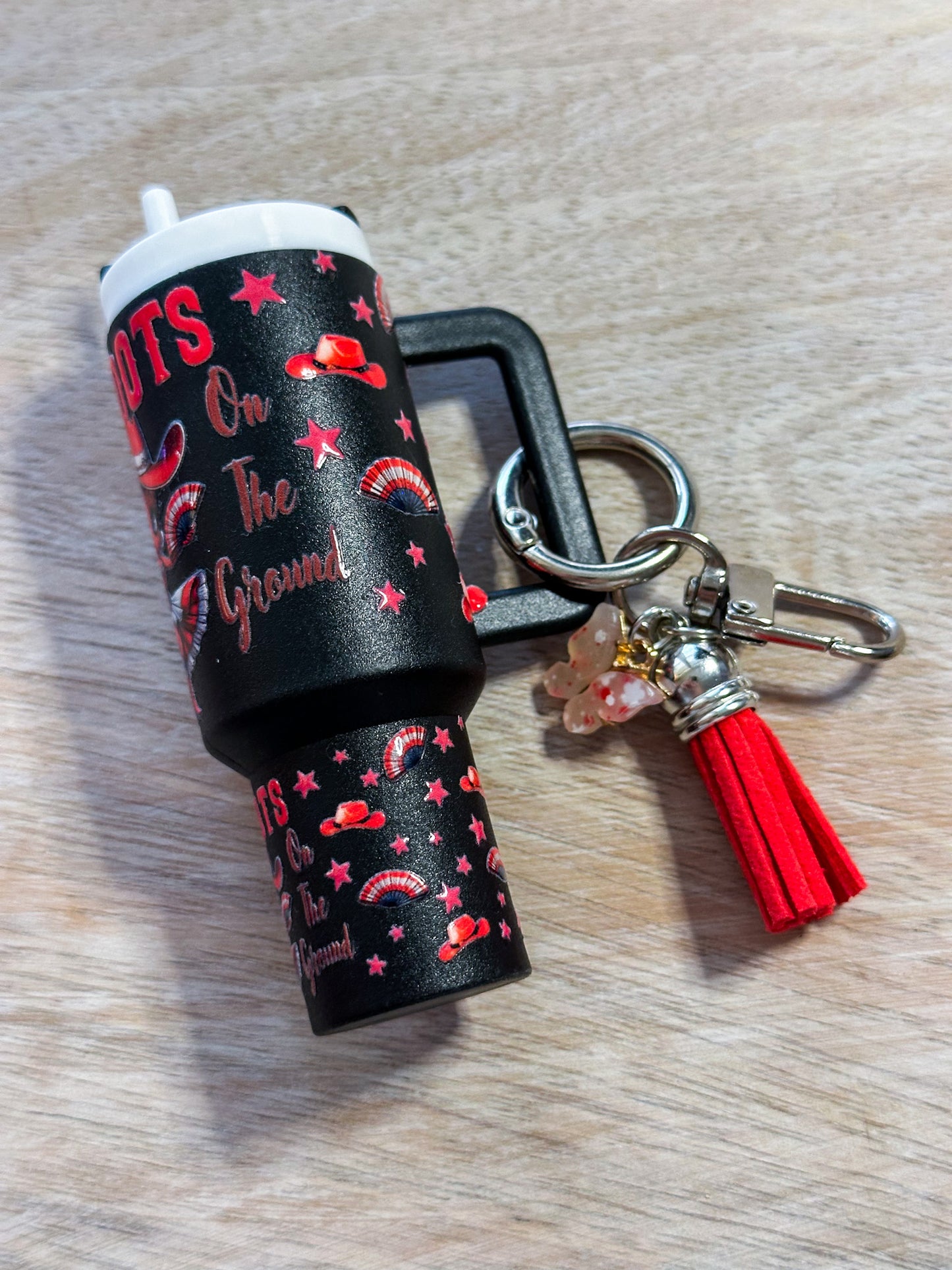Betty Boop Tumbler Keychain