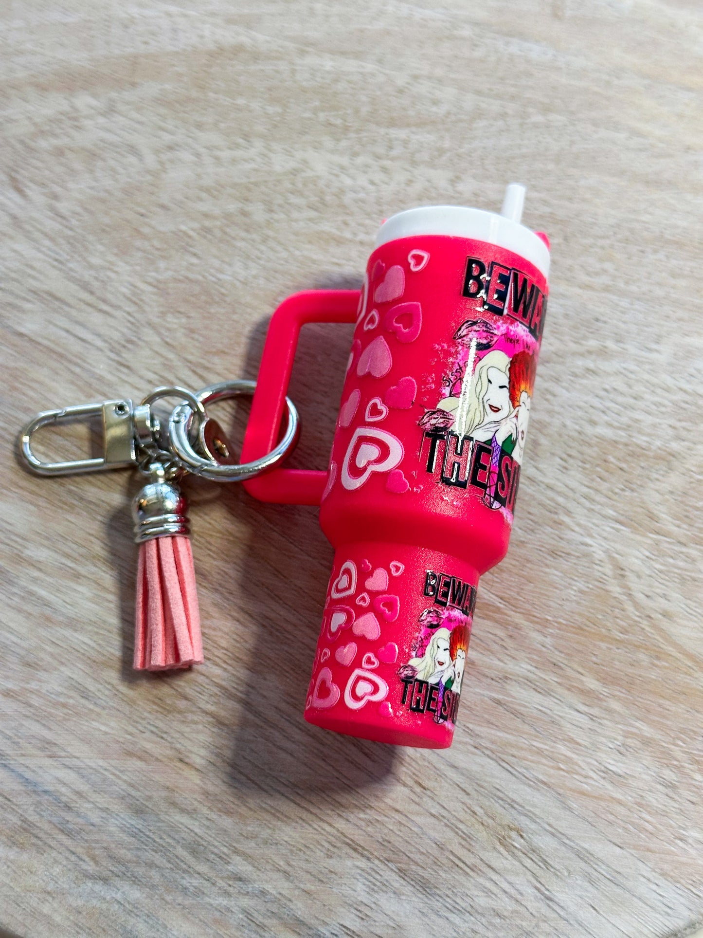 Sisters Tumbler Keychain