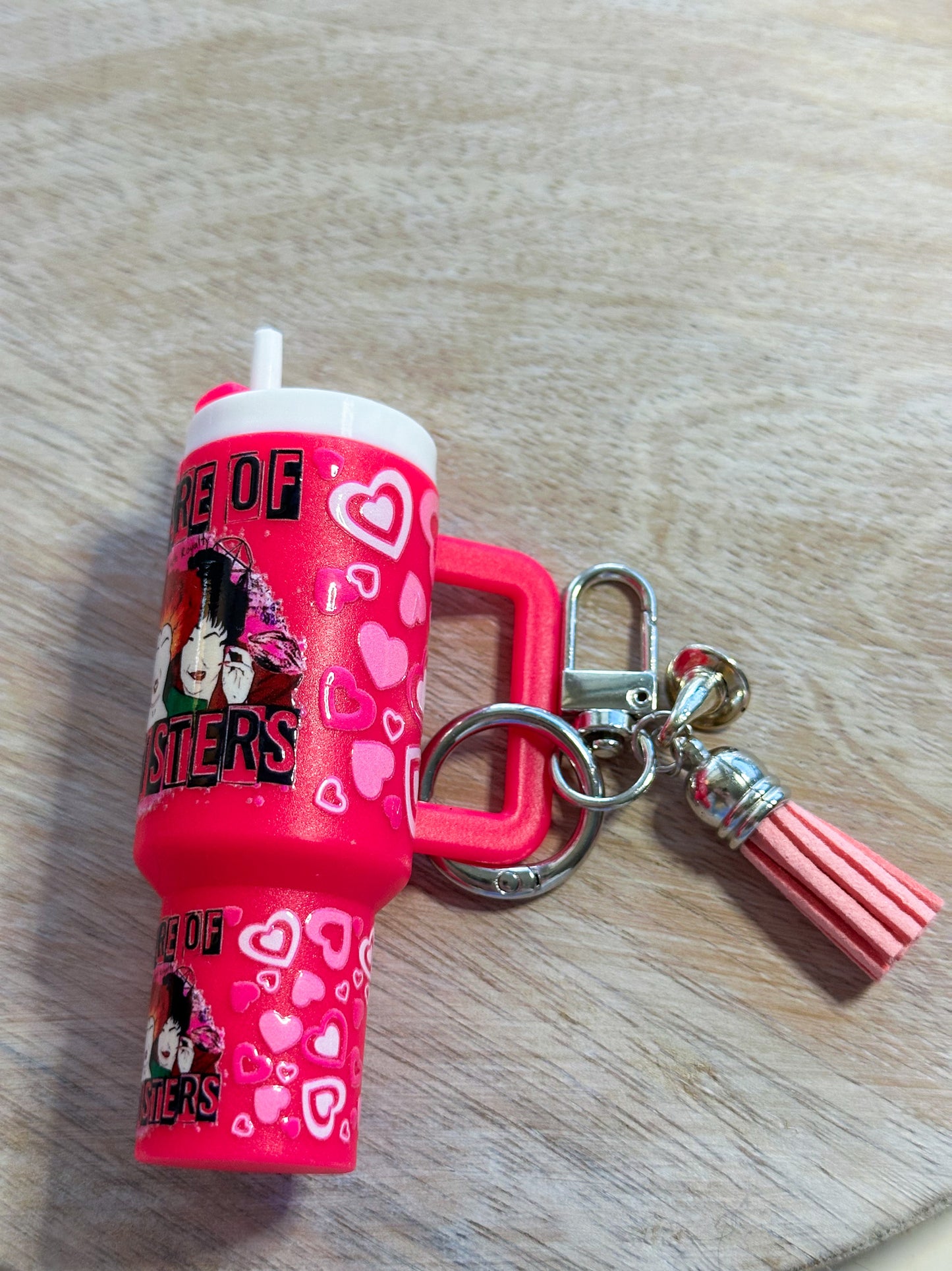 Sisters Tumbler Keychain