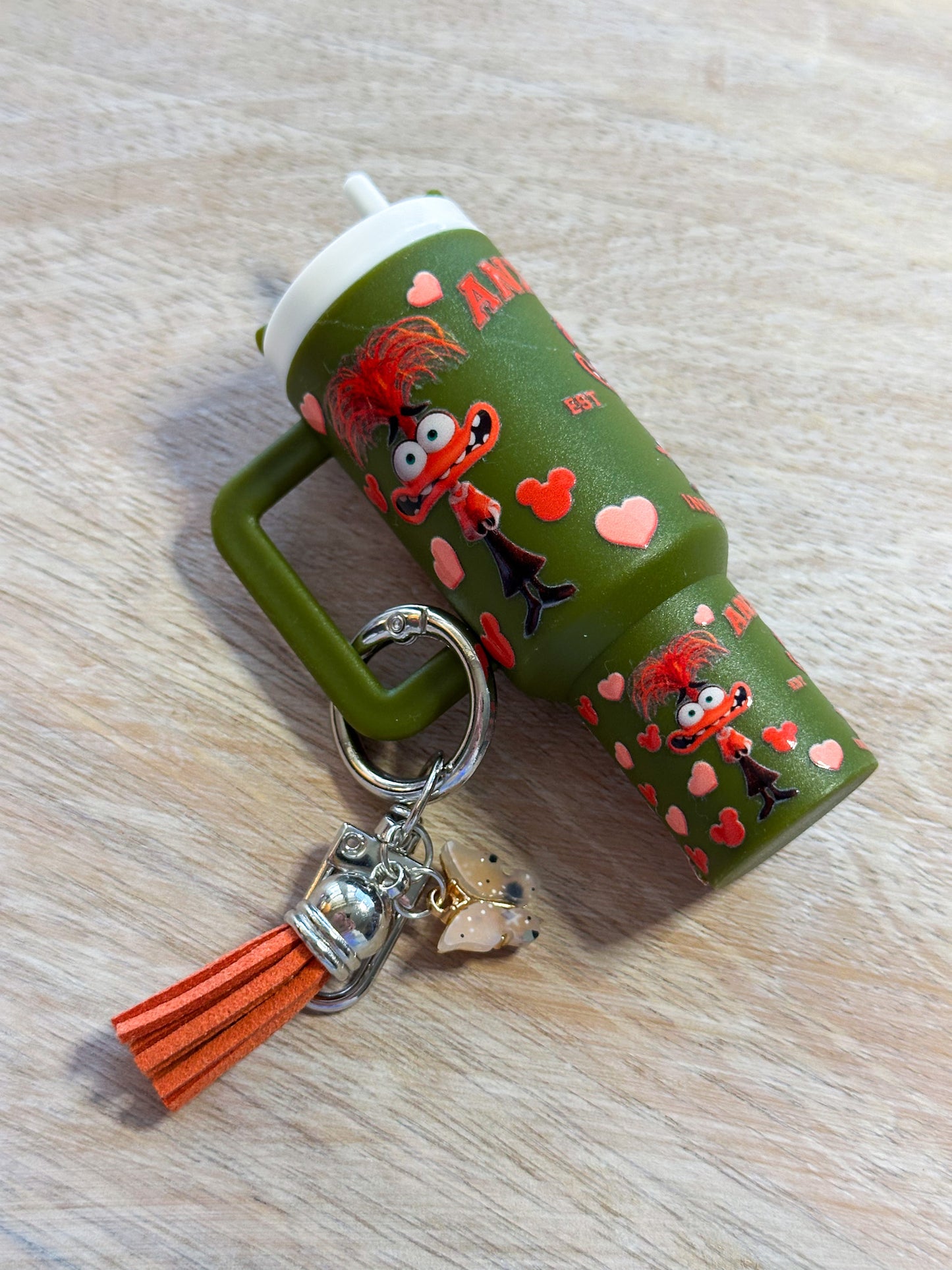 Anxiety Tumbler Keychain