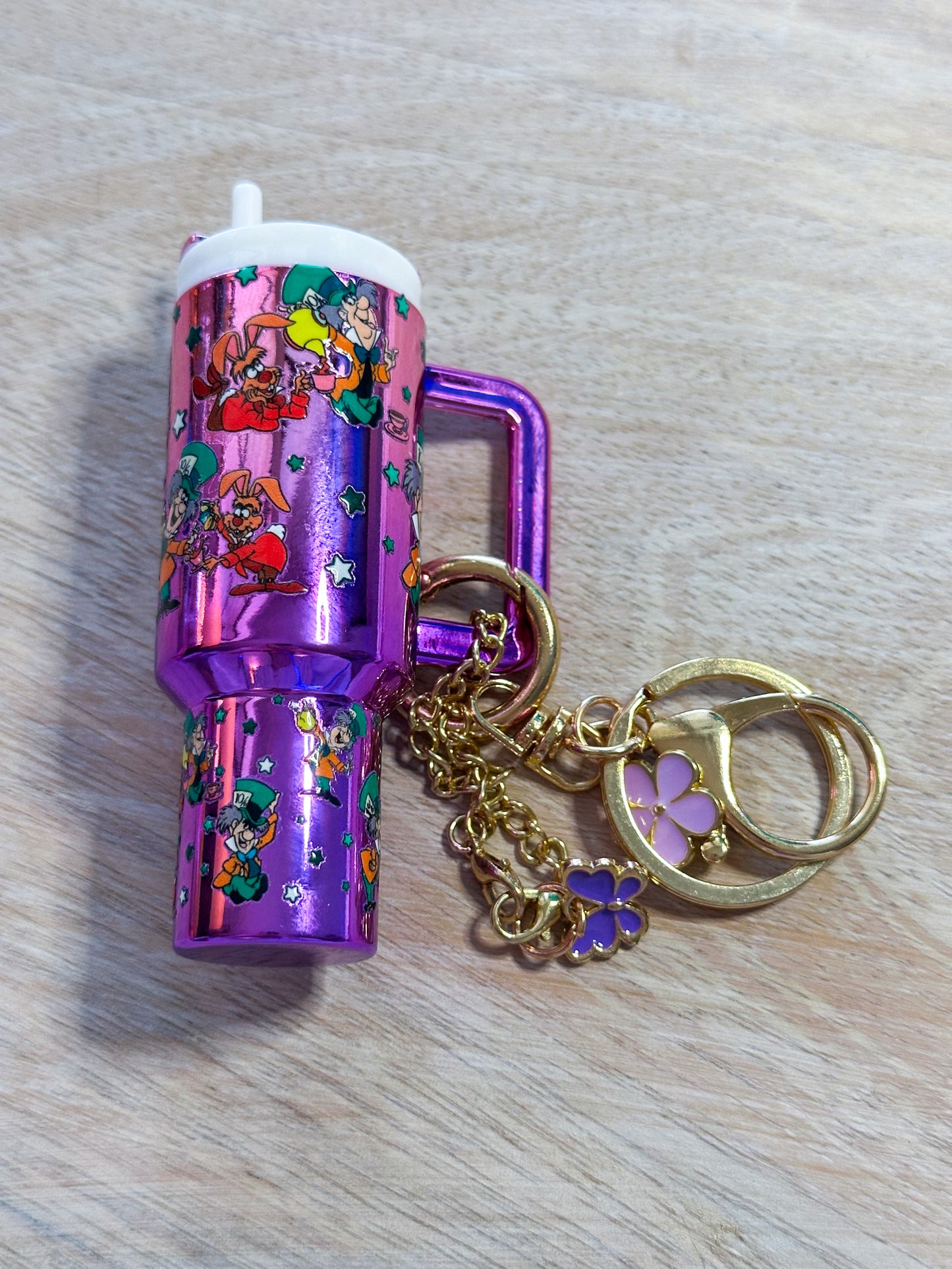 Hatter Tumbler Keychain