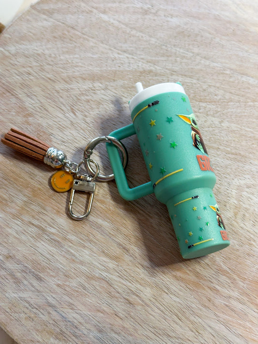 Grogu Tumbler Keychain