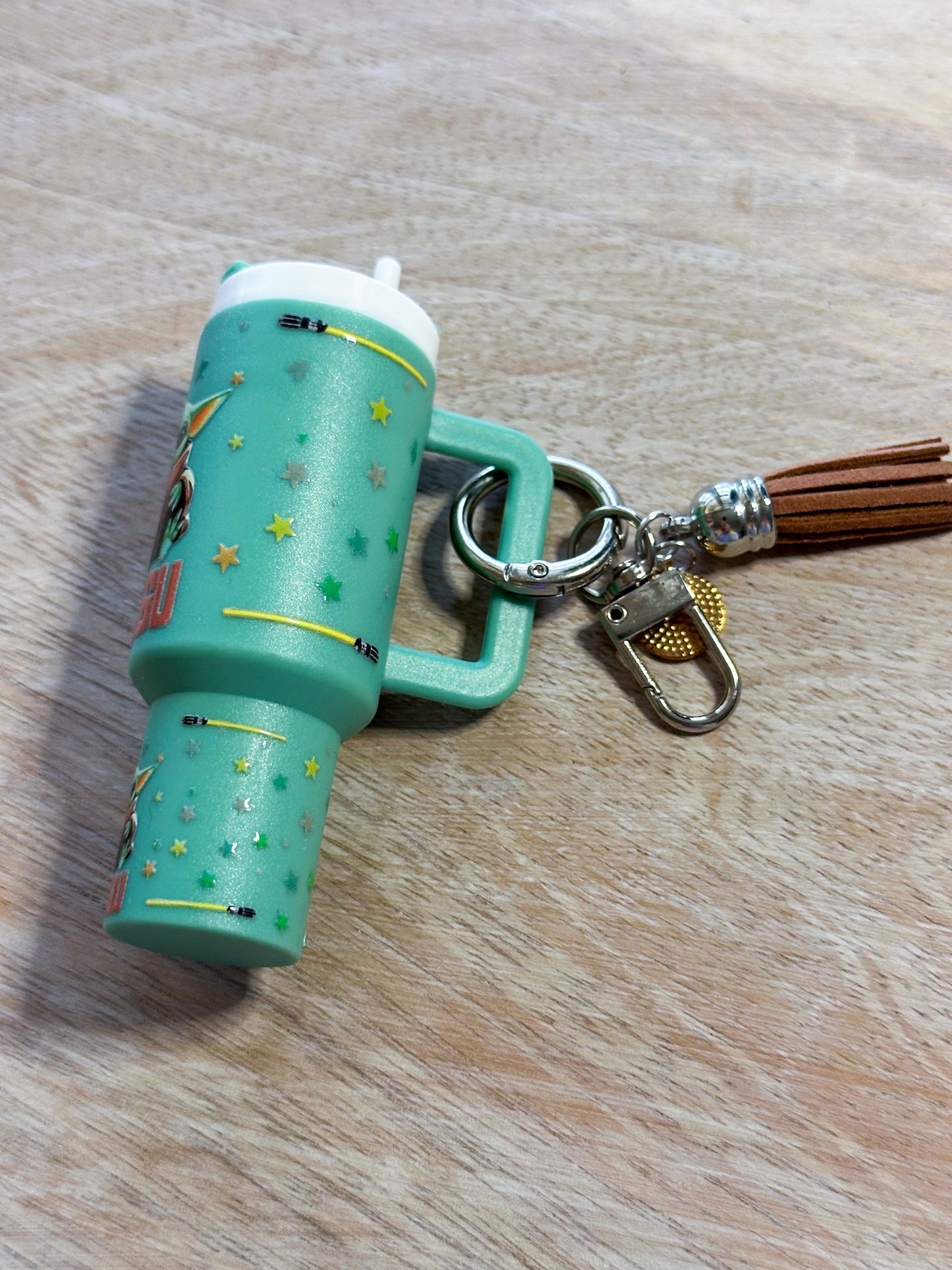 Grogu Tumbler Keychain