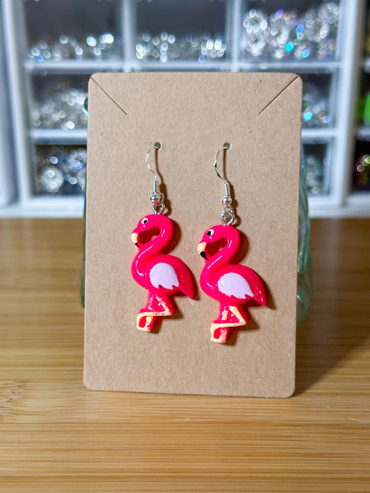 Hot Pink Flamingos