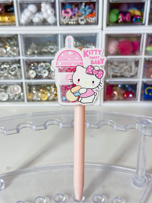 Hello Kitty Shaker Gel Pen