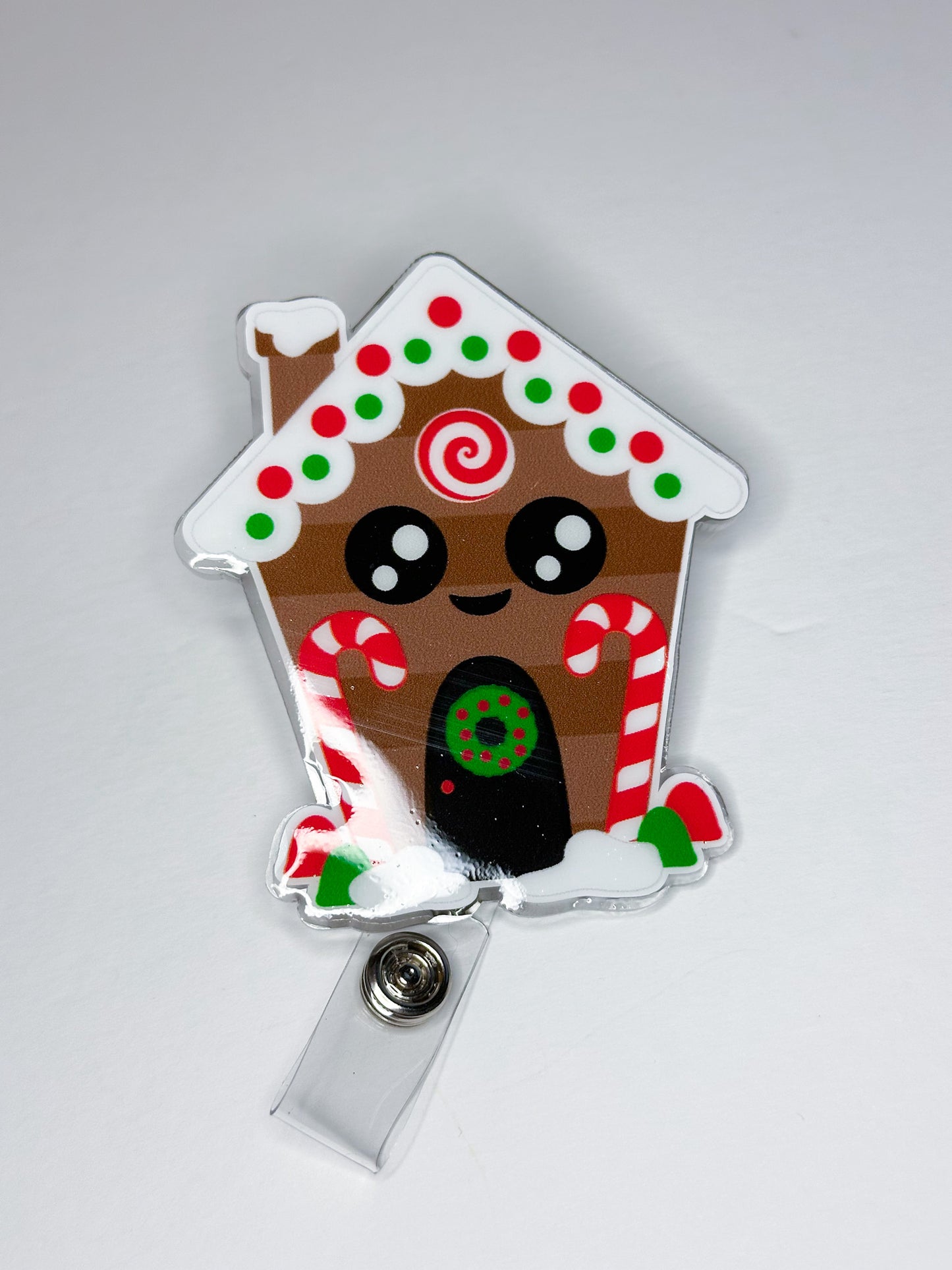 Gingerbread House Badge Reel