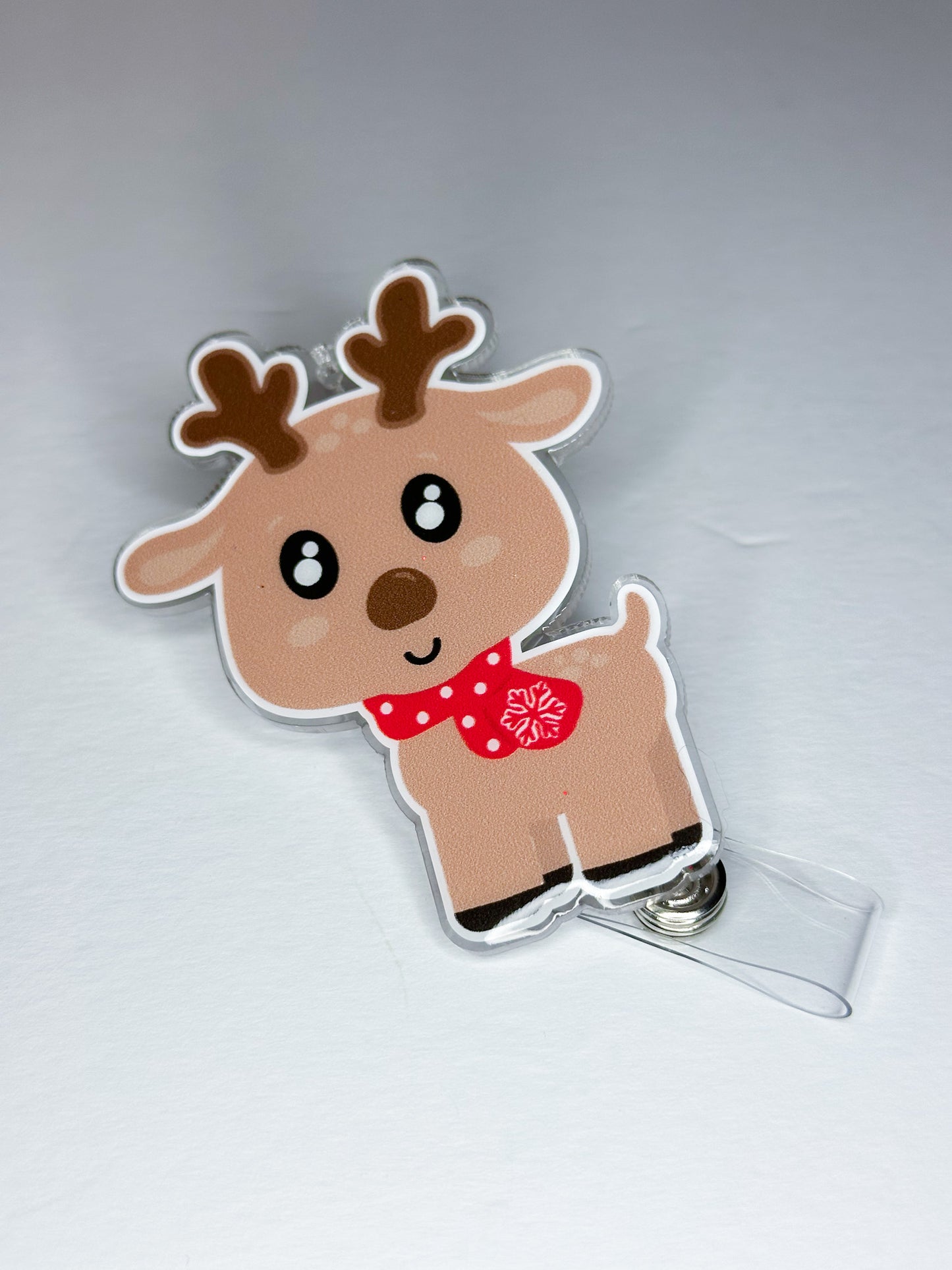 Reindeer Badge Reel